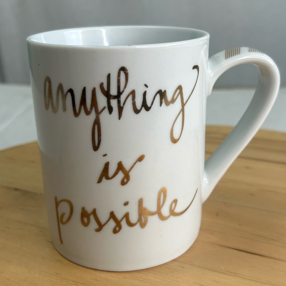 Prima Design “Anything Is Possible” Coffee Tea Cocoa Cup Mug Inspirational Gift - Picture 6 of 8